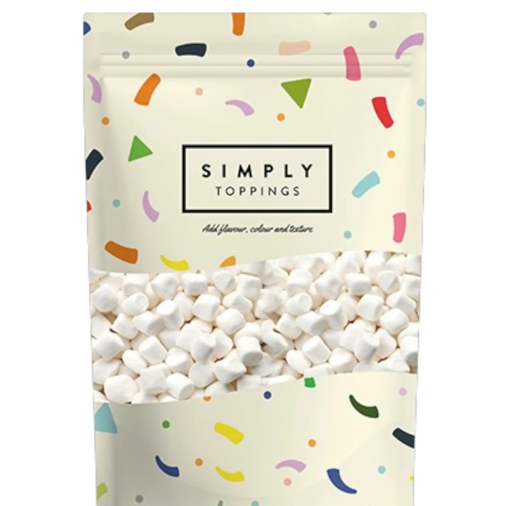 Simply Mini White Marshmallows 1kg - Honesty Sales
