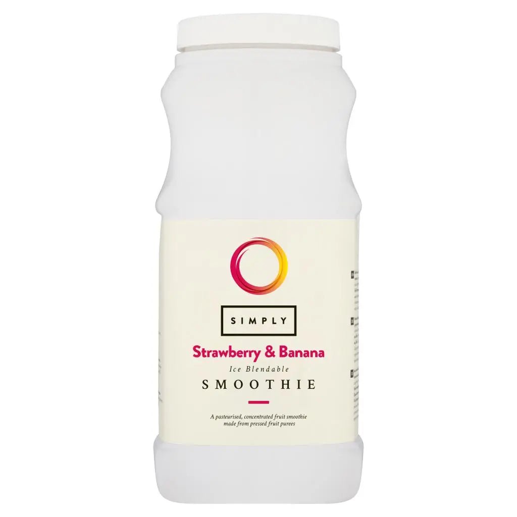 Simply Strawberry & Banana Smoothie - Honesty Sales
