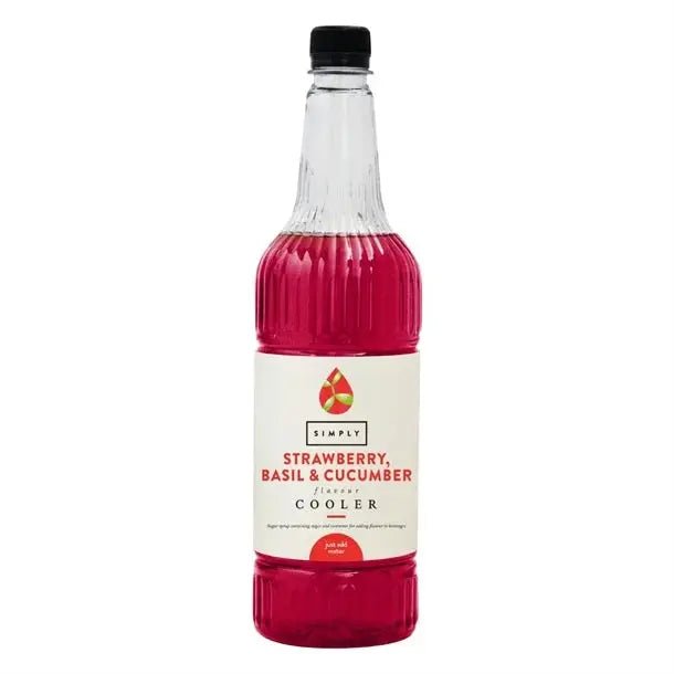 Simply Strawberry, Basil and Cucumber Cooler - Honesty Sales