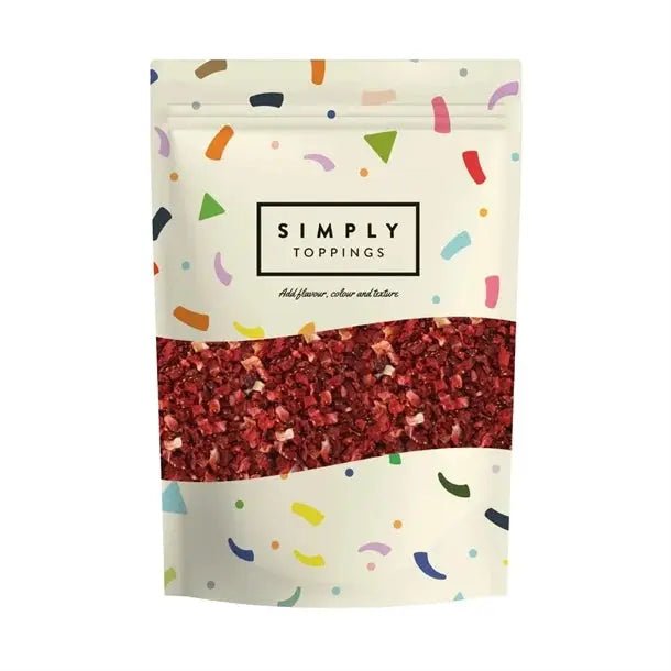 Simply Toppings Freeze Dried Strawberries 150g - Honesty Sales