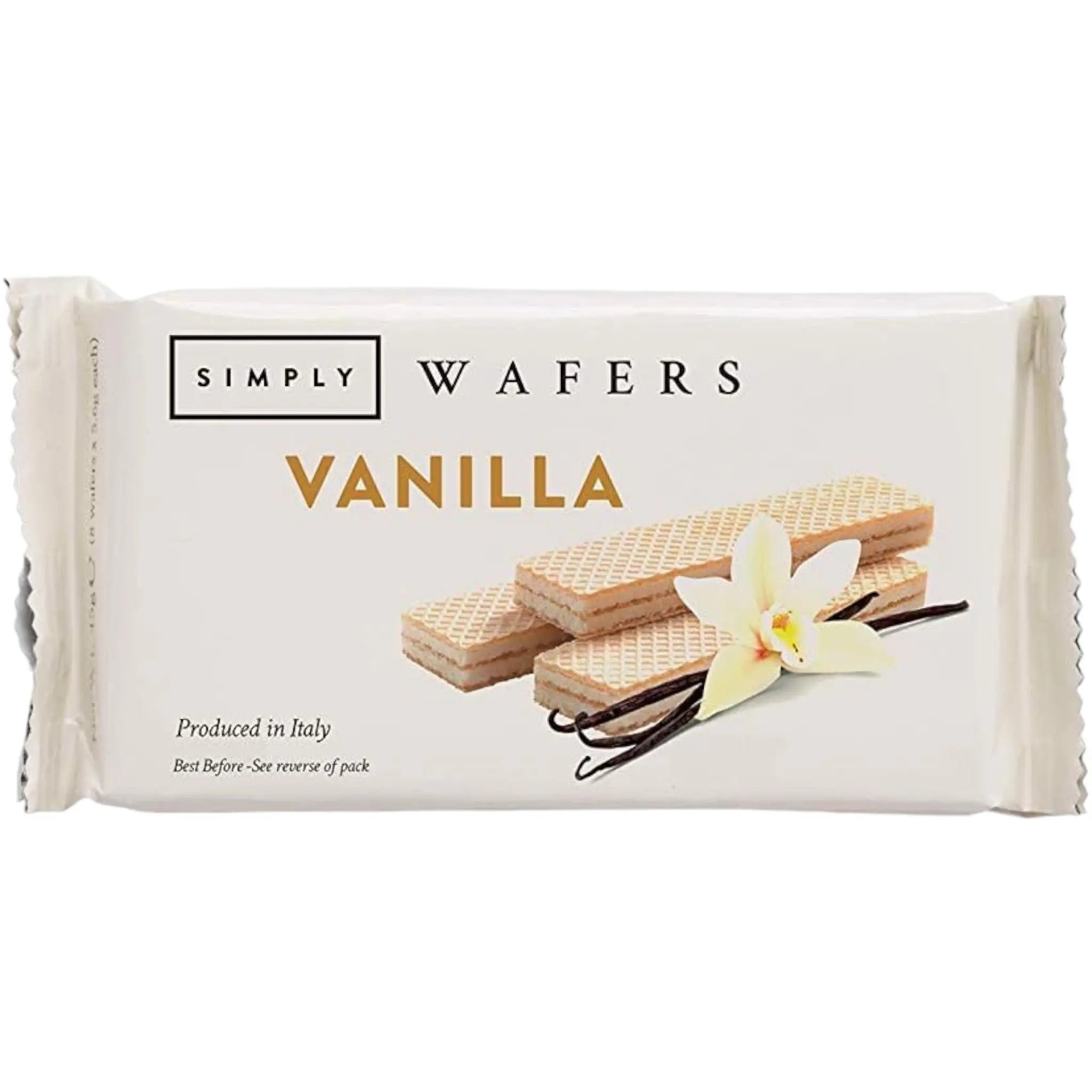 Simply Vanilla Wafers 45g - Pack of 20 - Honesty Sales