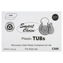 Smart Choice C500 Plastic Tubs - Honesty Sales