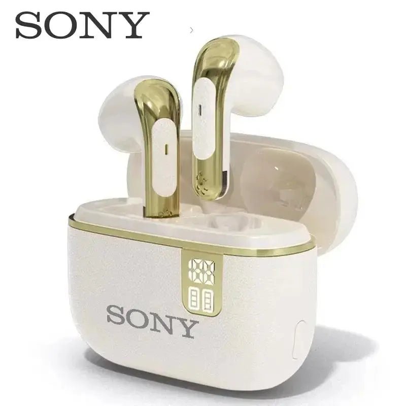 Sony NE Bluetooth Earphones TWS HIFI Wireless Earbuds with Mic, LED Display, Sports Headphones - Ideal for Gaming - Honesty Sales