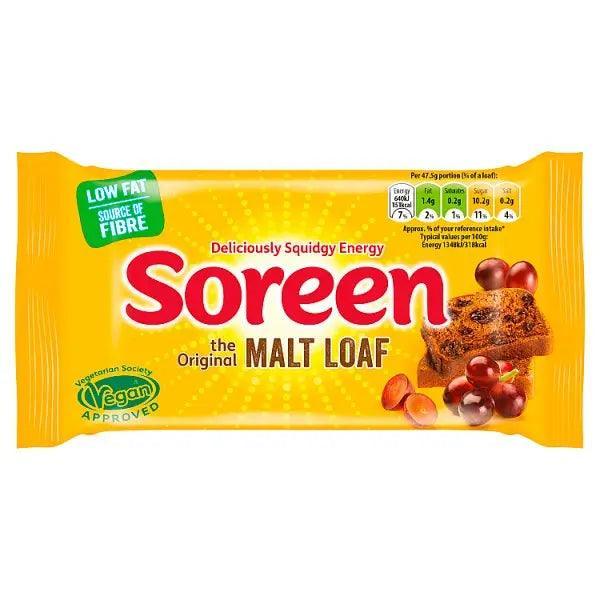Soreen The Original Malt Loaf 190g (Case of 8) - Honesty Sales