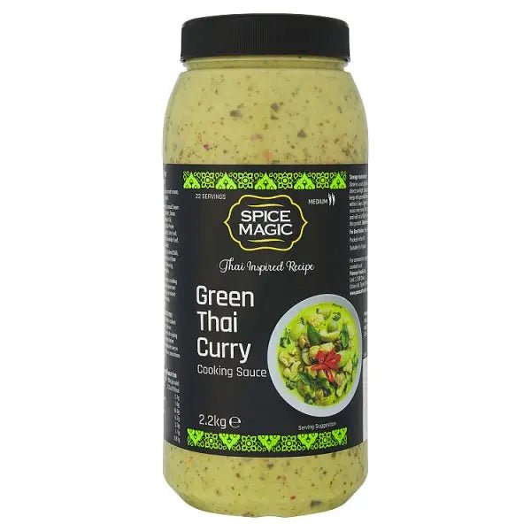 Spice Magic Green Thai Curry Cooking Sauce 2.2kg - Honesty Sales