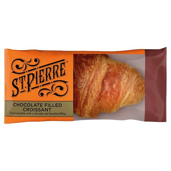 St Pierre Chocolate Filled Croissant (16 x 55g) - Honesty Sales