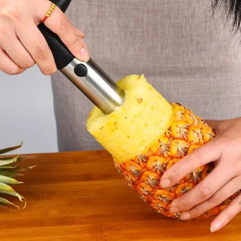 Stainless Steel Pineapple Silcer - Honesty Sales