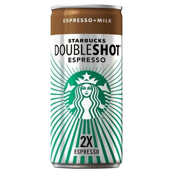 Starbucks Doubleshot Espresso Iced Coffee 200ml (Case of 12) - Honesty Sales