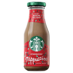 Starbucks Frappuccino Mocha Chocolate Flavoured Milk Iced Coffee 250ml (Case of 8) - Honesty Sales