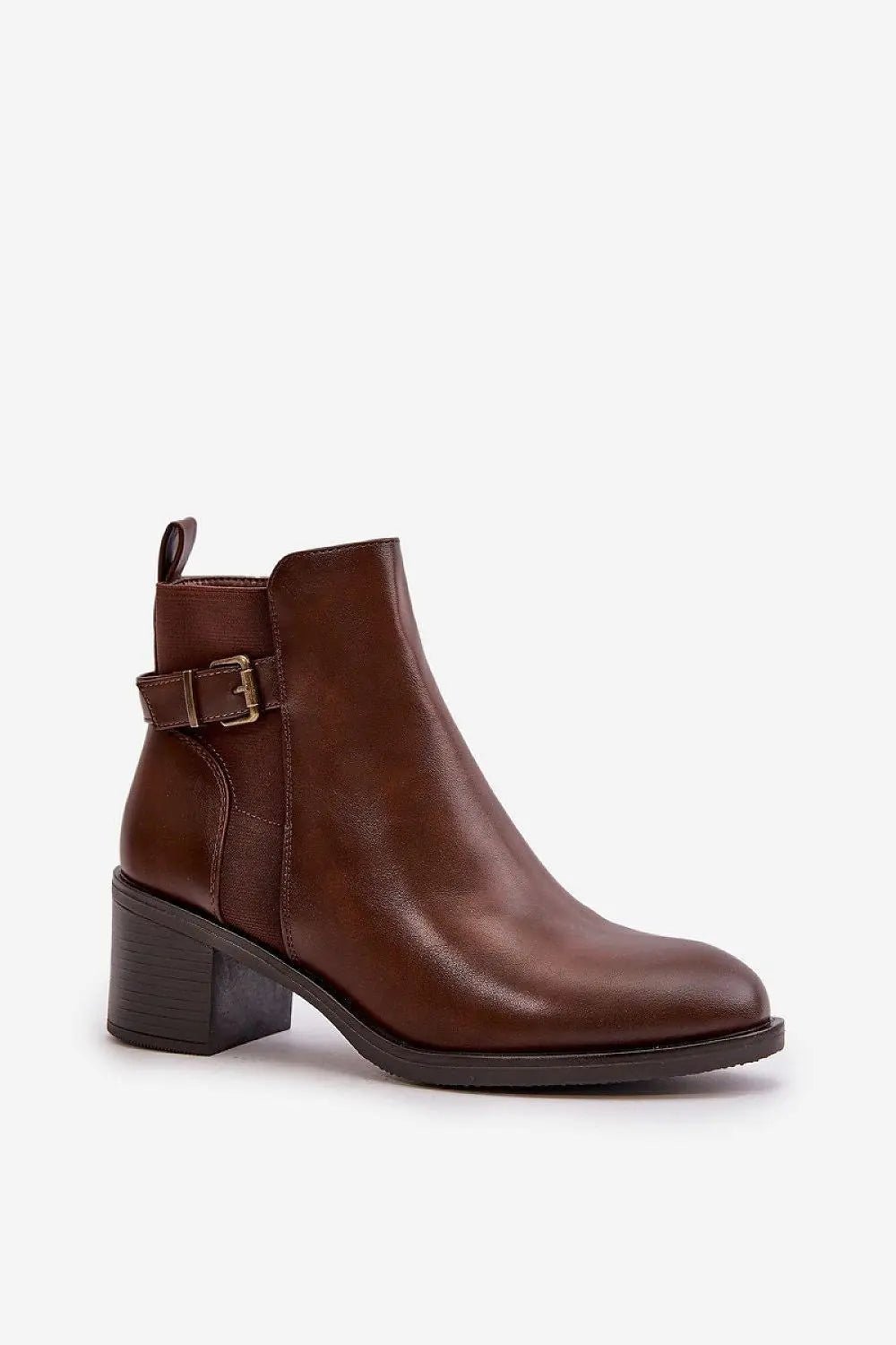 Step in style women's ankle boots made of eco leather - Honesty Sales