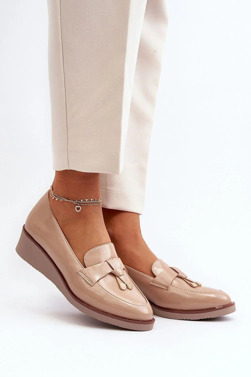 Step in style Women's half-shoes set on a light anchor - Honesty Sales