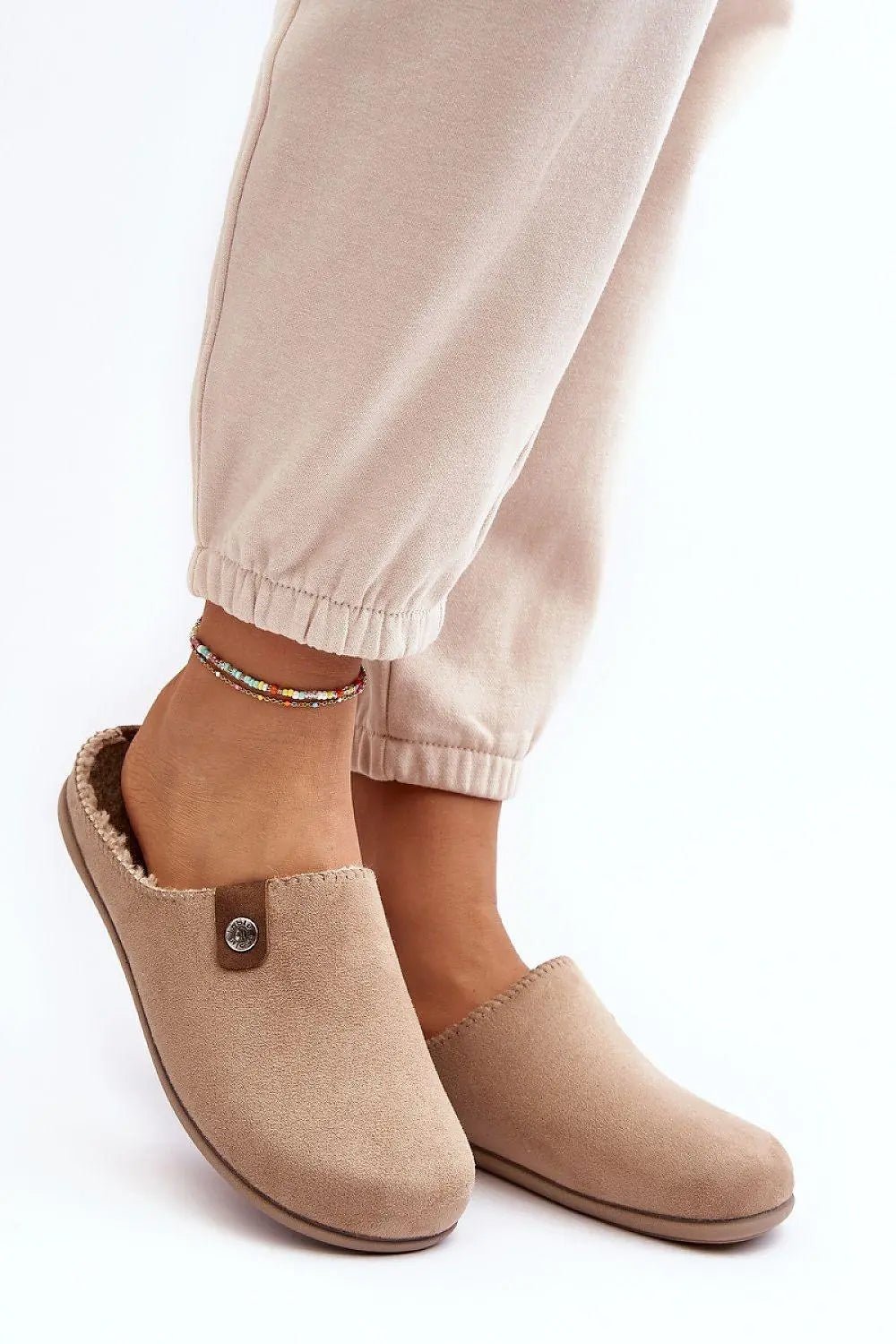 Step in style Women's home shoes made of textile material - Honesty Sales