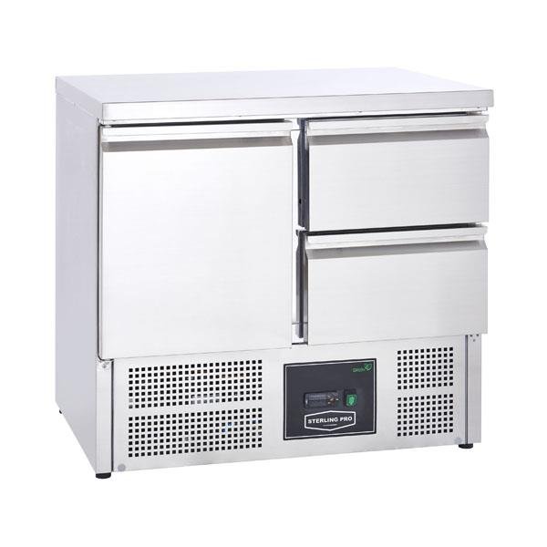 Sterling Pro Cobus SPU201 - 2D Undermounted Counter 2 Drawers 1 Door, 600 Litres - Honesty Sales