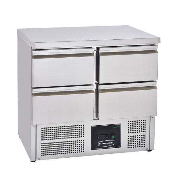 Sterling Pro Cobus SPU201 - 4D Undermounted Counter 4 Drawers, 220 Litres - Honesty Sales