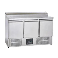 Sterling Pro Cobus SPU300PZ 3 Door Prep Counter 8 x GN1/6, 392 Litres - Honesty Sales