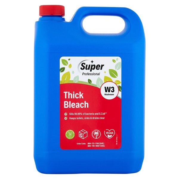 Super Professional Thick Bleach 5L (3 x 5l) - Honesty Sales