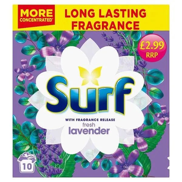 Surf LAUNDRY POWDER Lavender 500 G 10 Washes (Case of 7) - Honesty Sales