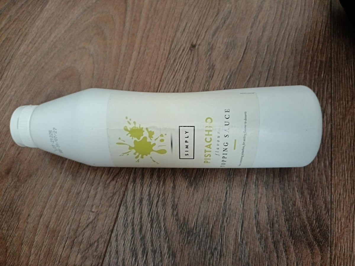 Simply Pistachio Flavour Topping Sauce – Clearance