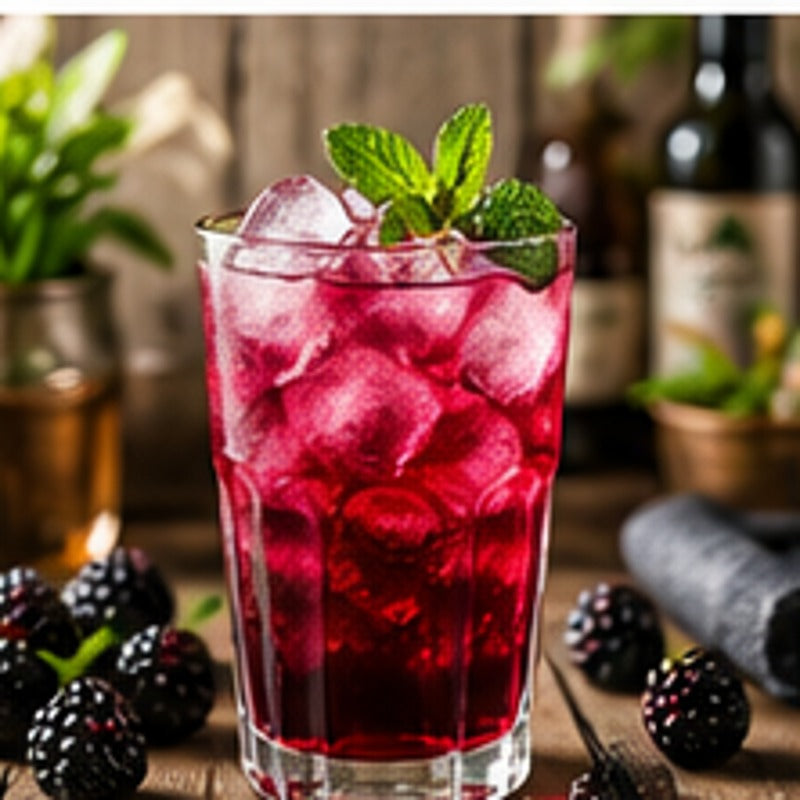 Illustrative AI-generated blackberry lifestyle scene 1