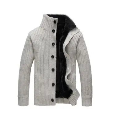 Sweater Men Coats Winter Warm Shirt Thick Jacket - Honesty Sales