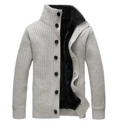Sweater Men Coats Winter Warm Shirt Thick Jacket - Honesty Sales