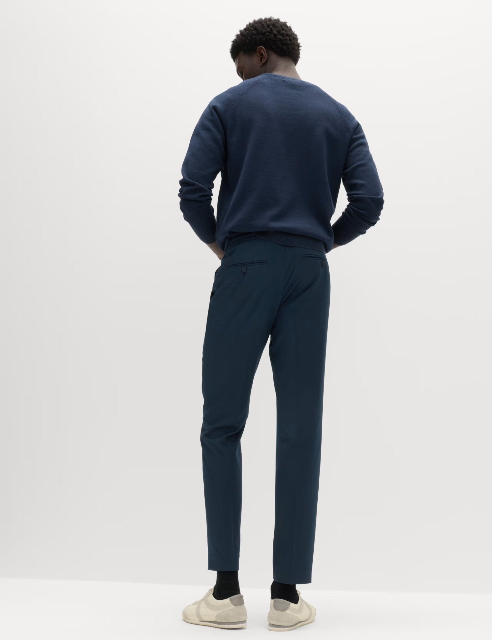 Tapered Fit Elasticated Trousers - Honesty Sales
