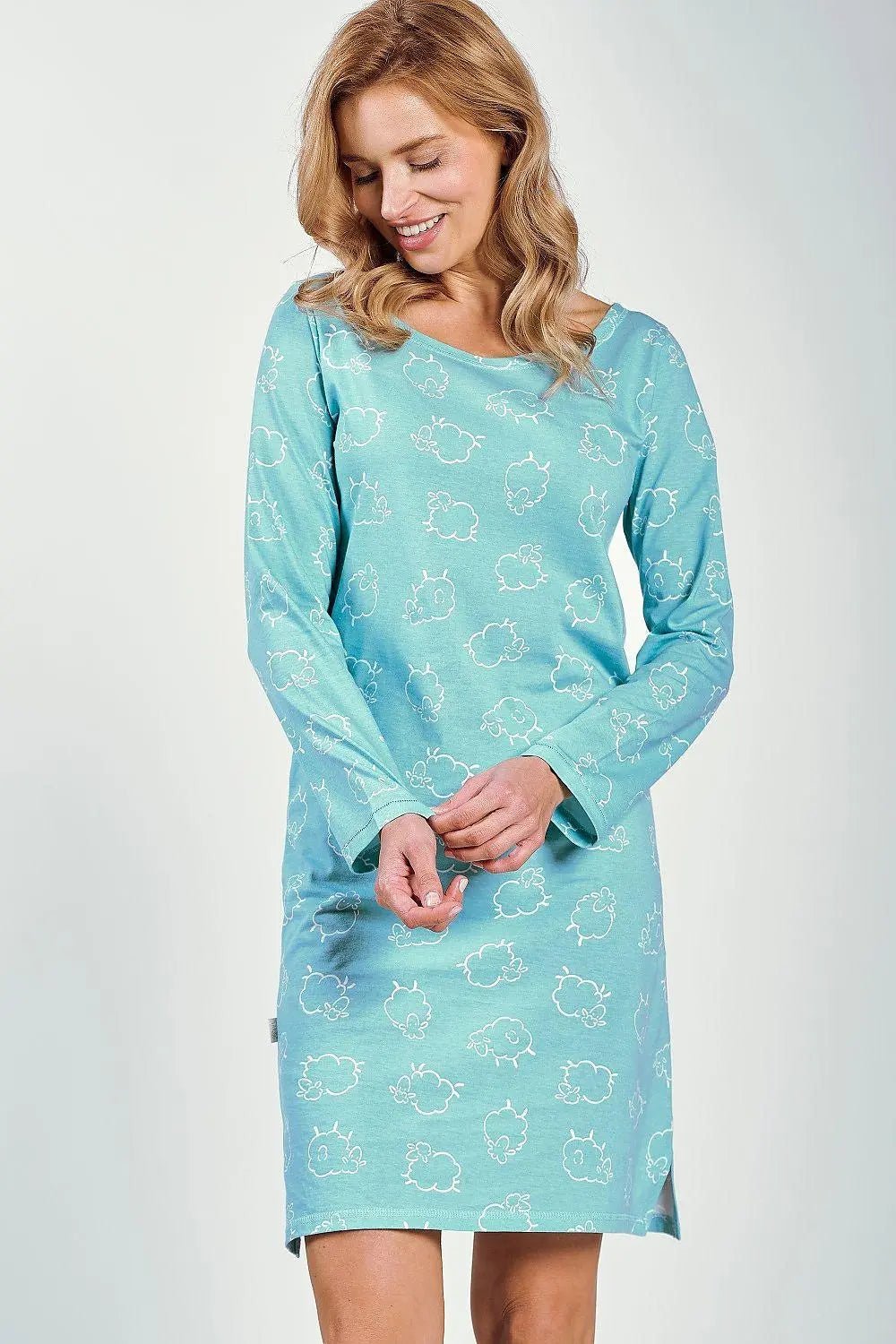 Taro long sleeves Nightshirt - Honesty Sales