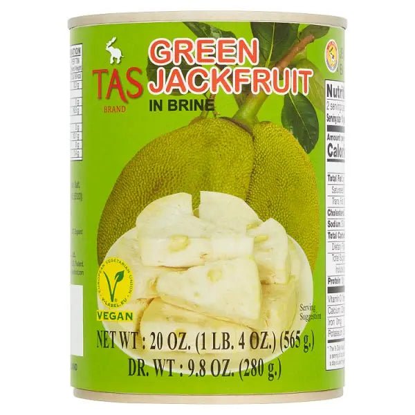 Tas Brand Green Jackfruit in Brine 565g - Honesty Sales