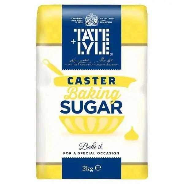 Tate & Lyle Caster Baking Sugar 2kg - Honesty Sales