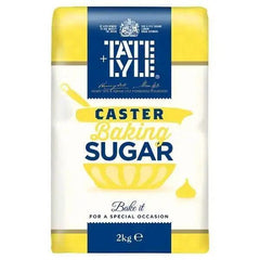 Tate & Lyle Caster Baking Sugar 2kg - Honesty Sales