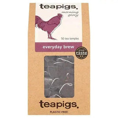 Teapigs Everyday Brew Tea Temples 50 x 3.3g (165g) - Honesty Sales