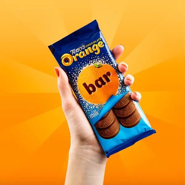 Terry's Chocolate Orange Bar Milk 90g (Case of 19) - Honesty Sales
