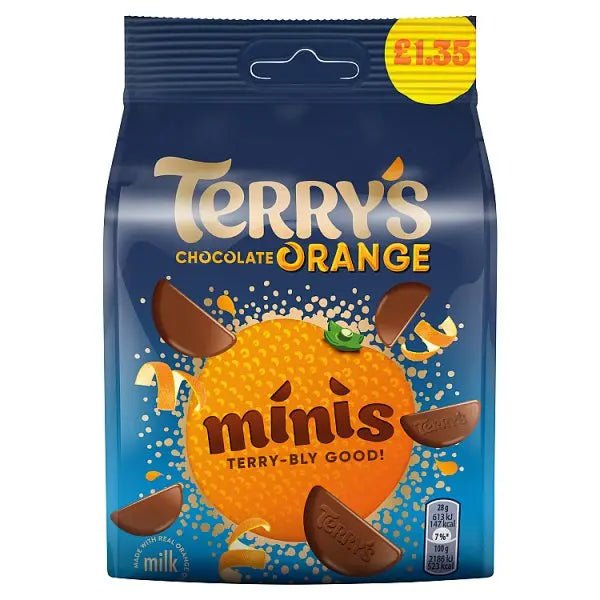 Terry's Chocolate Orange Minis Milk 95g (Case of 10) - Honesty Sales