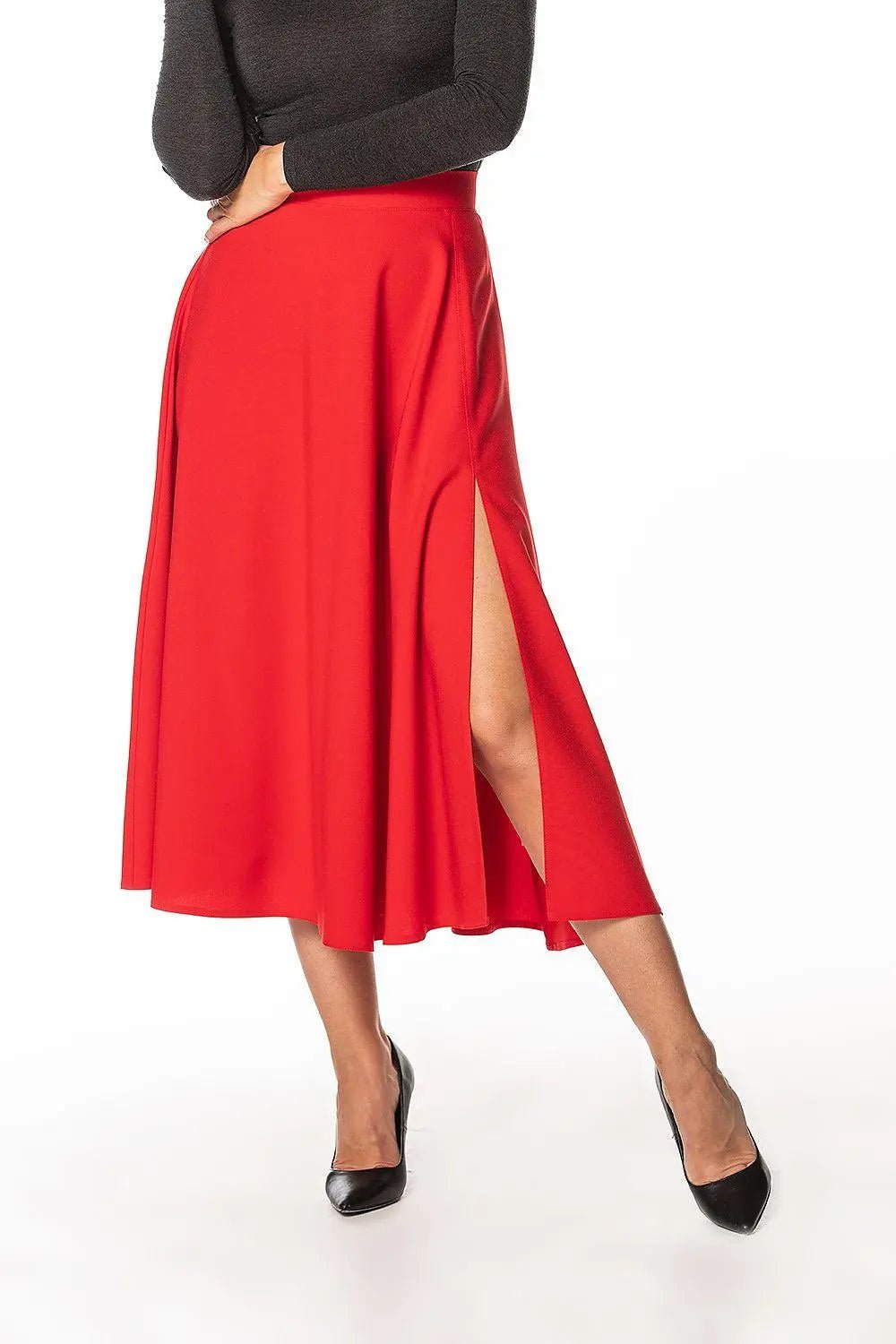 Tessita wonderful elegant mid-calf skirt - Honesty Sales