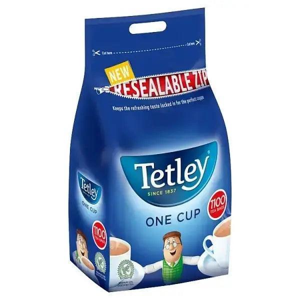 Tetley One Cup Tea Bags Catering Pack-1100 Tea Bags - Honesty Sales