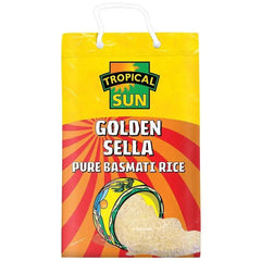 Tropical Sun Golden Sella Basmati Rice - Honesty Sales