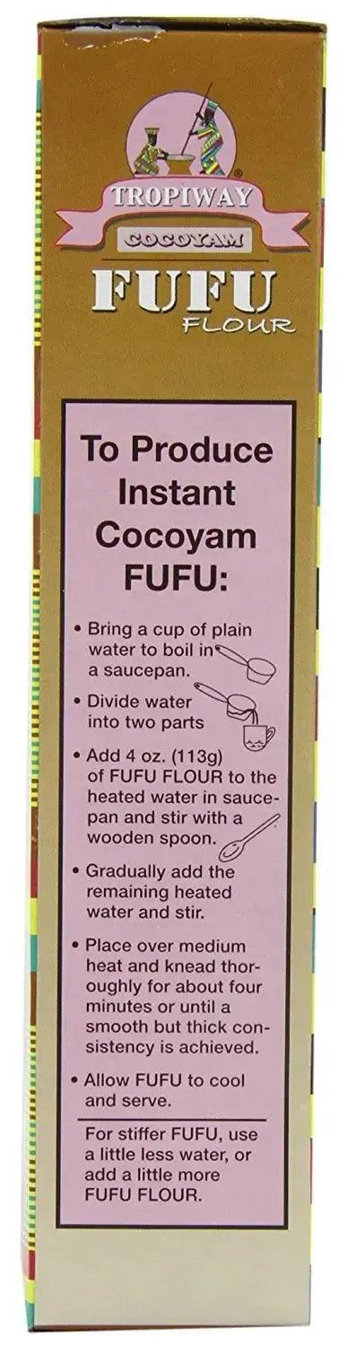Tropiway Cocoyam Fufu Flour 680g - Honesty Sales