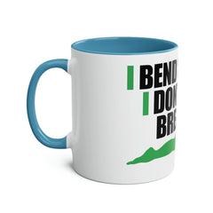 Two-Tone Coffee Mugs, 11oz - I don't break. - Honesty Sales