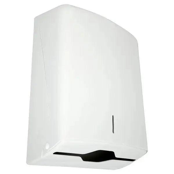 Universal Hand Towel Dispenser White ABS - Honesty Sales