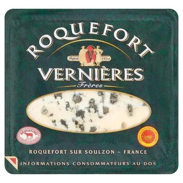 Vernieres Freres Roquefort Portions 150g - Honesty Sales
