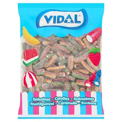 Vidal Sour Rainbow Mini Pencils Candies - Honesty Sales