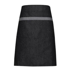 Waist Apron Contrast Denim Waist Apron - Honesty Sales