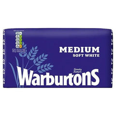 Warburtons Medium Soft White 800g - Honesty Sales