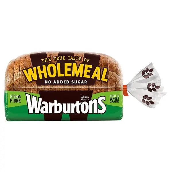 Warburtons The True Taste of Wholemeal 800g - Honesty Sales