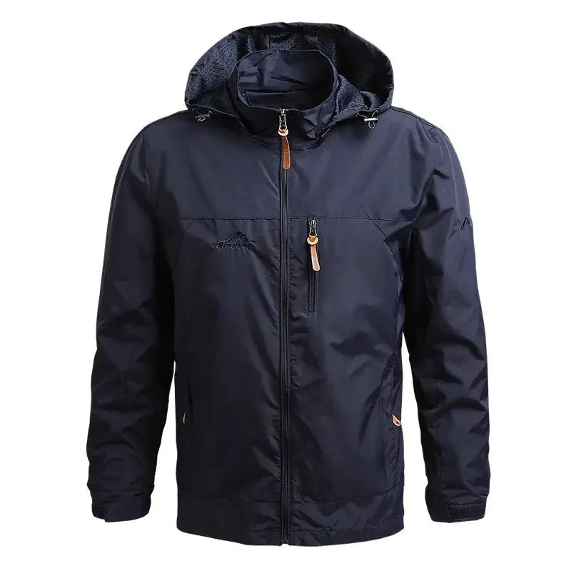 Waterproof Tactical Windbreaker Jacket – Lightweight Hooded Outdoor Gear (S - 5XL) - Honesty Sales