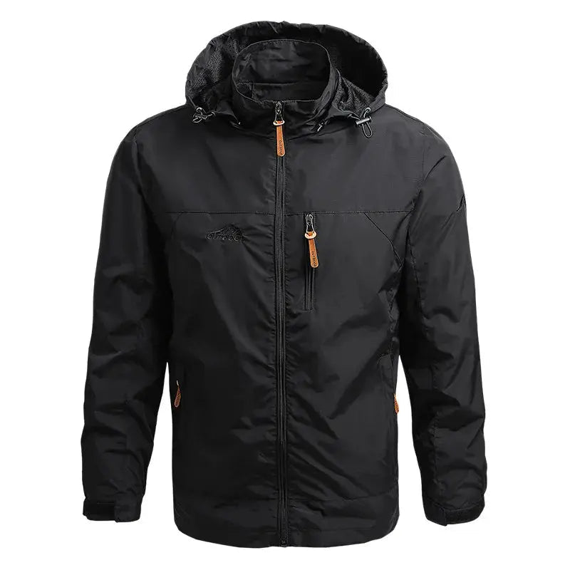 Waterproof Tactical Windbreaker Jacket – Lightweight Hooded Outdoor Gear (S - 5XL) - Honesty Sales