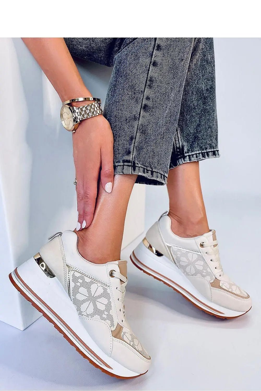 Wedge heel sneakers model 178755 Inello - Honesty Sales