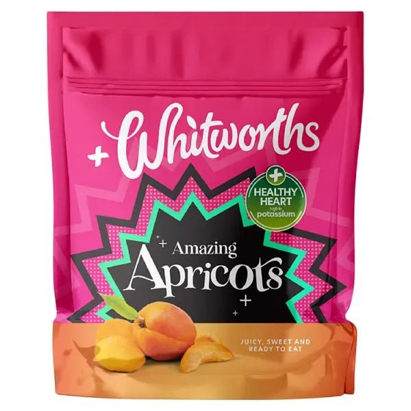 Whitworths Amazing Apricots 140g (Case of 7) - Honesty Sales