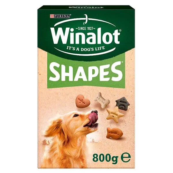 WINALOT Shapes Dog Biscuits 800g (Case of 5) - Honesty Sales