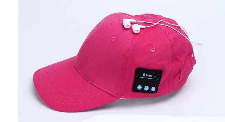 Wireless Headphones Bluetooth Earphone MusicCap Men Women Outdoor Leisure Hands - free Call Baseball Hat For Mobile Phone - Honesty Sales